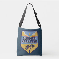 Cool modern vintage l Summer gift Navy and yellow