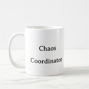 Cool Mom Mug – Chaos Coordinator Funny Coffee Cup