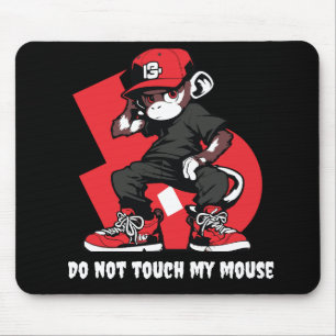 cool monkey mouse pad 