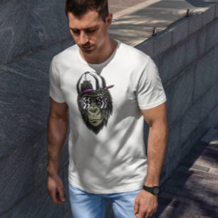 Cool Monkey With Glasses T-Shirt