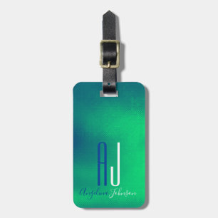 Cool Monogram Luggage Tag