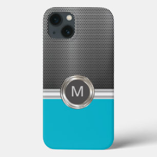 Cool Monogram Rugged Look iPhone 13 Case