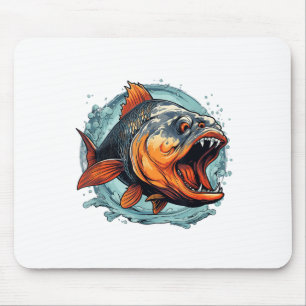 Cool Monster Fish For Piranha Lovers _1 Mouse Pad