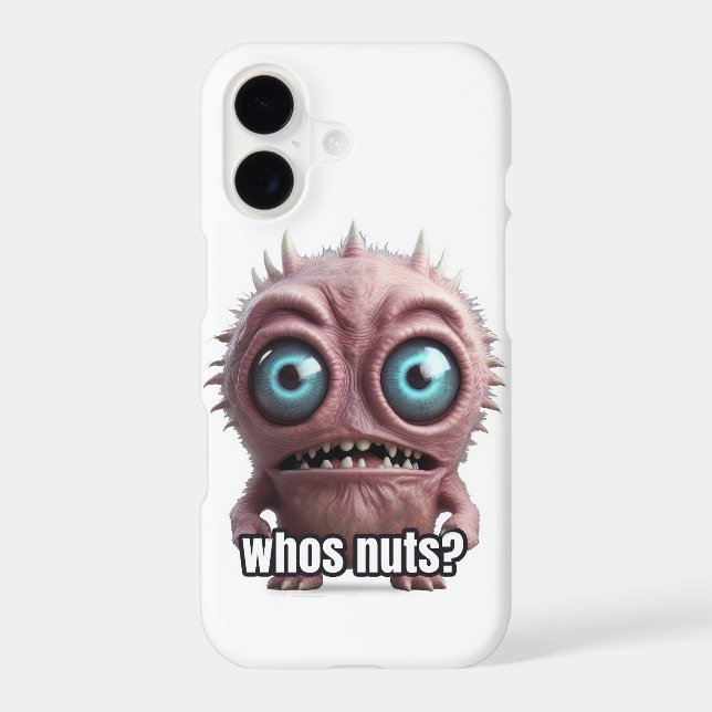 Cool monster with funny text quote design (Back)
