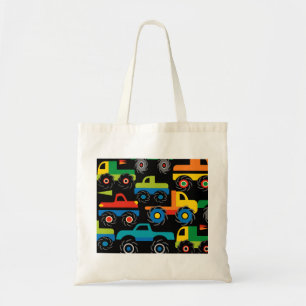 Cool Monsters Trucks Transportation Gifts for Boys Tote Bag