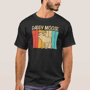 Cool Moose For Men Boys Moose Deer Bull Elk T-Shirt