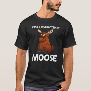 Cool Moose For Men Women Deer Alaska Moose Reinde T-Shirt