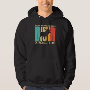 Cool Moose For Women Mum Moose Alaska Moose Elk Hu Hoodie