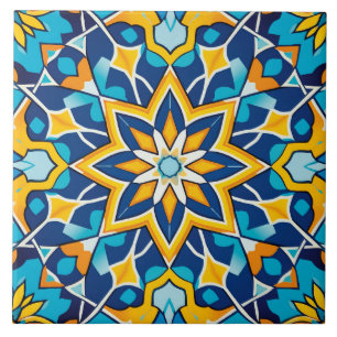 Cool Moroccan style pattern  Ceramic Tile