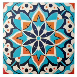 Cool Moroccan themed pattern  Ceramic Tile