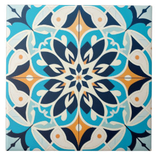 Cool Moroccan themed pattern  Ceramic Tile
