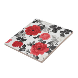 Cool Mosaic Rose Ceramic Tiles  For Living Space