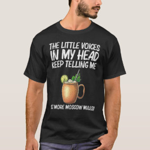 Cool Moscow Mule For Men Women Mug Vodka Cocktail  T-Shirt