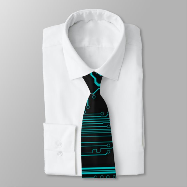 Cool Motherboard Computer CGI Tie (Tied)