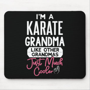 Cool Mothers Day Design Karate Grandma  Mouse Pad