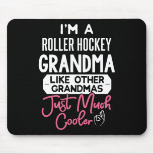 Cool Mothers Day Design Roller Hockey Grandma  Mouse Pad
