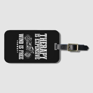 Cool Motorcycle For Men Women Motorcycle Lovers Bi Luggage Tag
