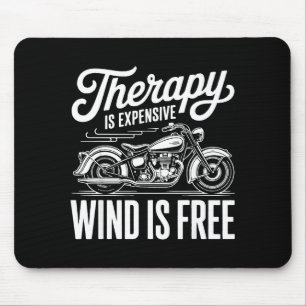 Cool Motorcycle Men Biker Rider Motor Cycle Lovers Mouse Pad