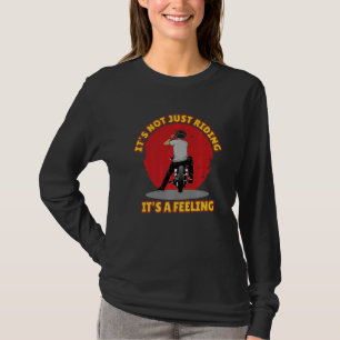 Cool Motorcycle Rider Fast Race Bikes Sports Adven T-Shirt