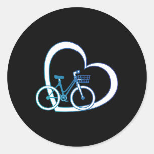 Cool Mountain Bike Biking Lover Teen Girl Boy Bike Classic Round Sticker