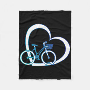 Cool Mountain Bike Biking Lover Teen Girl Boy Bike Fleece Blanket