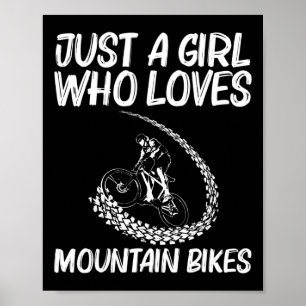 Cool Mountain Bike For Girls Kids Mountain Biking Poster
