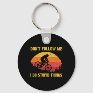 Cool Mountain Biking For Men Women Biker Mtb Bicyc Key Ring