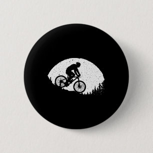 Cool Mountain Biking For Men Women Vintage Cycling 6 Cm Round Badge