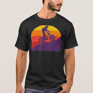 Cool Mountain Biking For Men Women Vintage Cycling T-Shirt