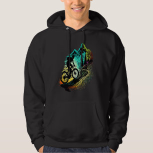 Cool Mountain Biking MTB Bike For Men Women Kids Hoodie