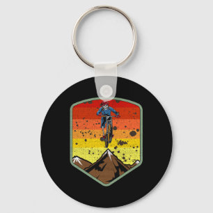 Cool Mountain Biking Skeleton Zombie Skull Mtb Bmx Key Ring