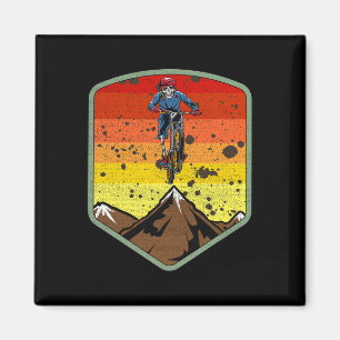 Cool Mountain Biking Skeleton Zombie Skull Mtb Bmx Magnet