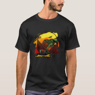 Cool Mountain boarding Design T-Shirt