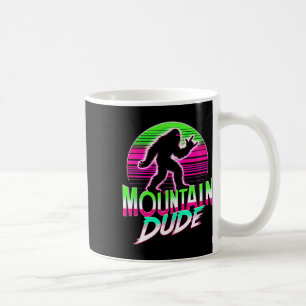 Cool Mountain Dude Bigfoot Sasquatch Hiking Gift Coffee Mug