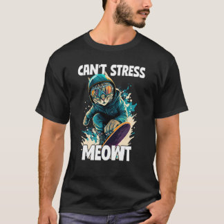 Cool Mountain Skier Snowboard For Men Women Kids S T-Shirt