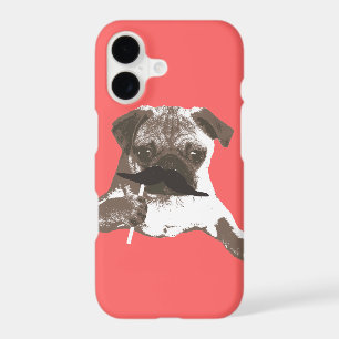 Cool Moustache Pug iPhone 7 case