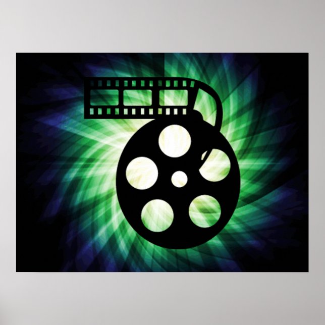 Cool Movie Film Reel Poster (Front)