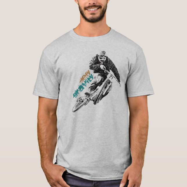 Cool Mtb Design TShirt - Fully Customisable! (Front)