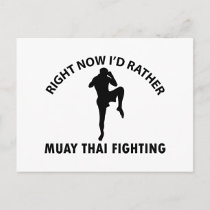 cool Muay thai designs Postcard