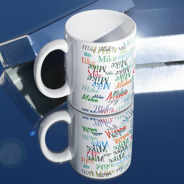 Cool Mug of Colourful Names (Creator Uploaded)
