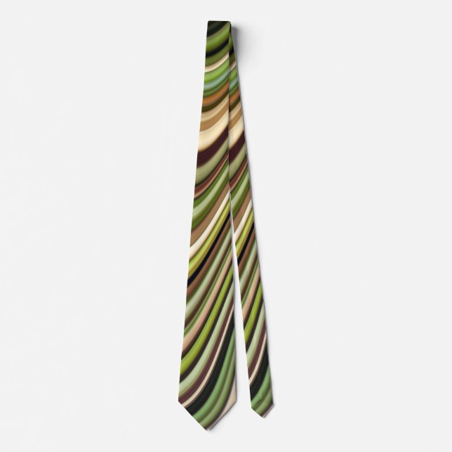 Cool Multi-Colour Curvy Lines Tie (Front)