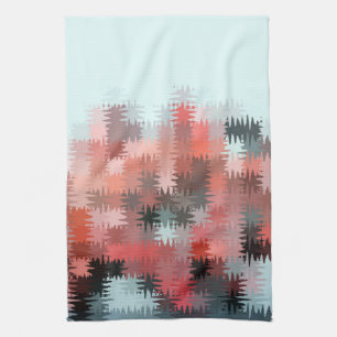 Cool Multi-Colour Pattern Tea Towel