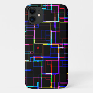 COOL Multicolored Striped Pattern iPhone 11 Case