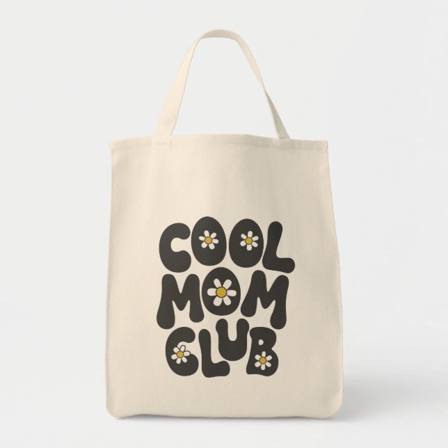 Cool mum club mother’s day  tote bag (Front)