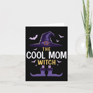 Cool Mum Halloween Witch Group Matching Costume Card