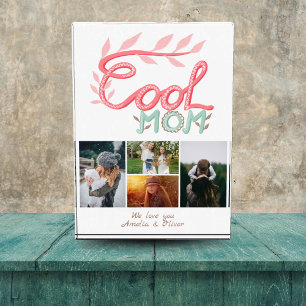 Cool Mum Hand Lettering Mother`s Day 4 Photo Block