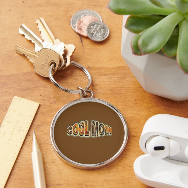 Cool Mum Key Ring (Desk)