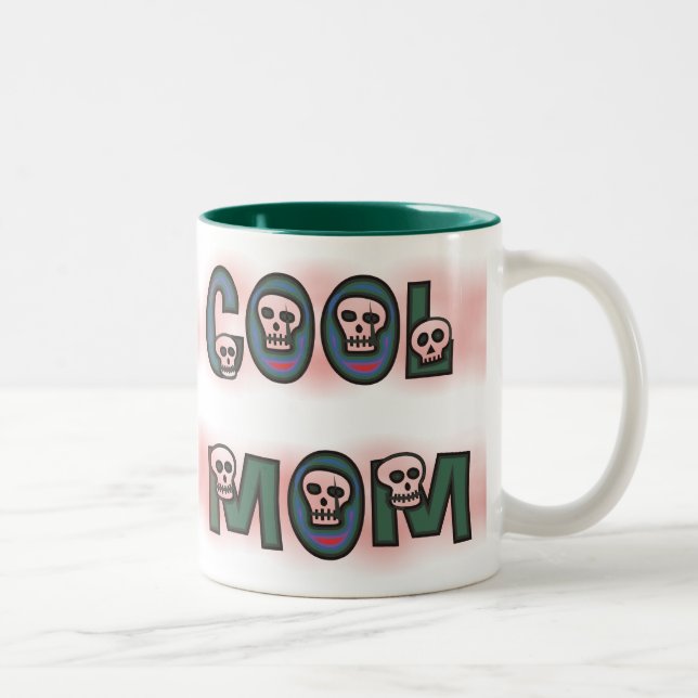 Cool Mum Mugs. Two-Tone Coffee Mug (Right)