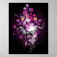 Cool Music Disco Ball and Speakers