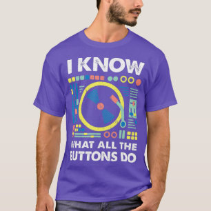 Cool Music Techno House Mixer T-Shirt